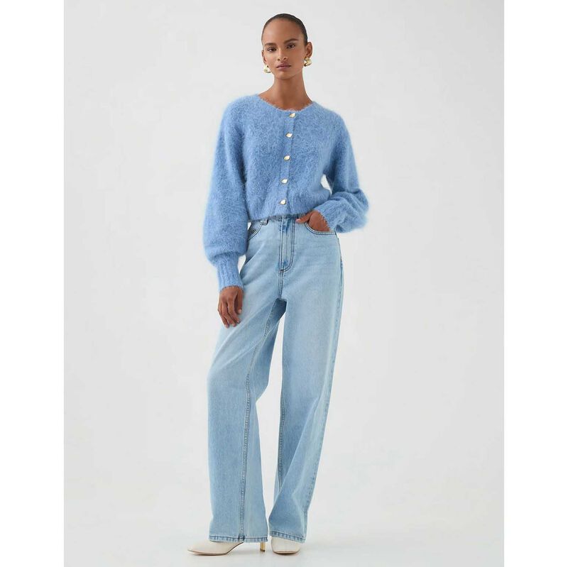 Aje Celine Fluffy Cardigan image number 3